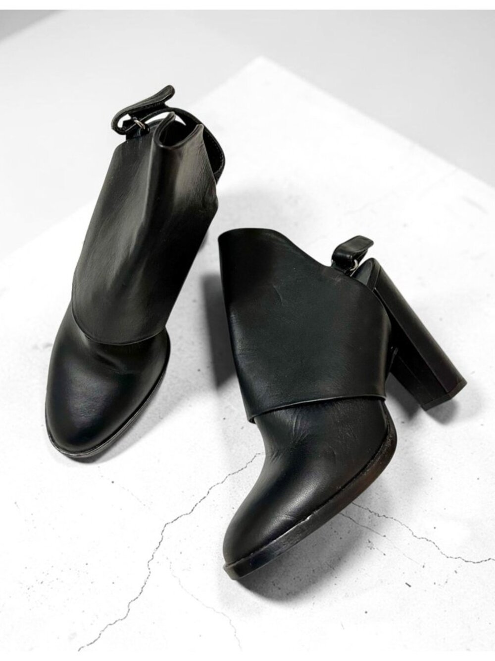 Never worn  Vince Jody Open Sling‎ Back Shield Bootie, Size 9.5M